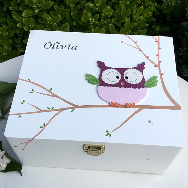 Owl Keepsake Box