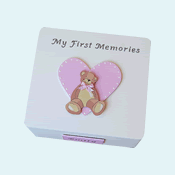Baby Girl Keepsake Box Small
