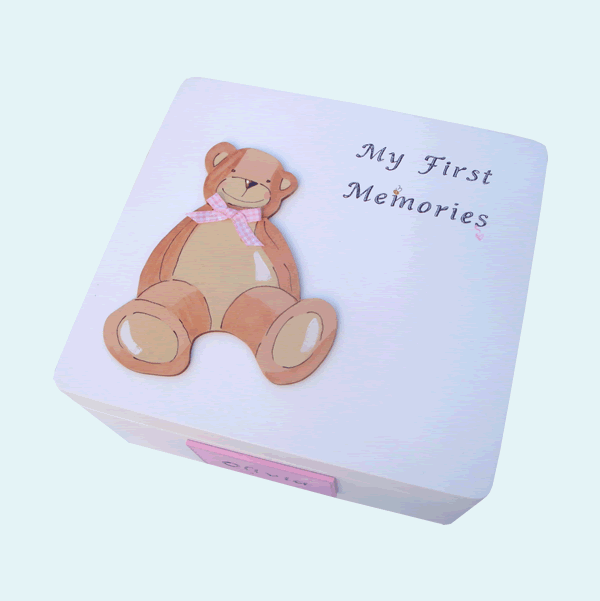 Baby Girl Keepsake Box Medium
