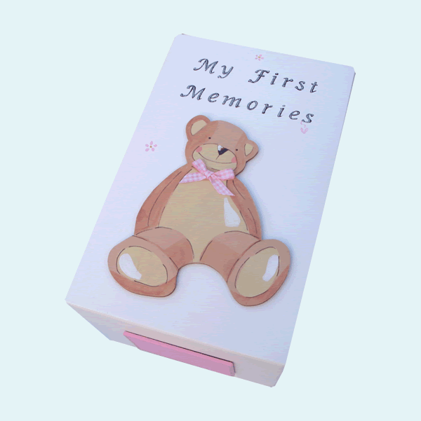 Baby Girl Keepsake Box Small