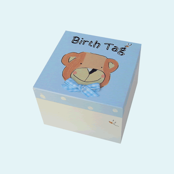 Baby Boy Trinket Box