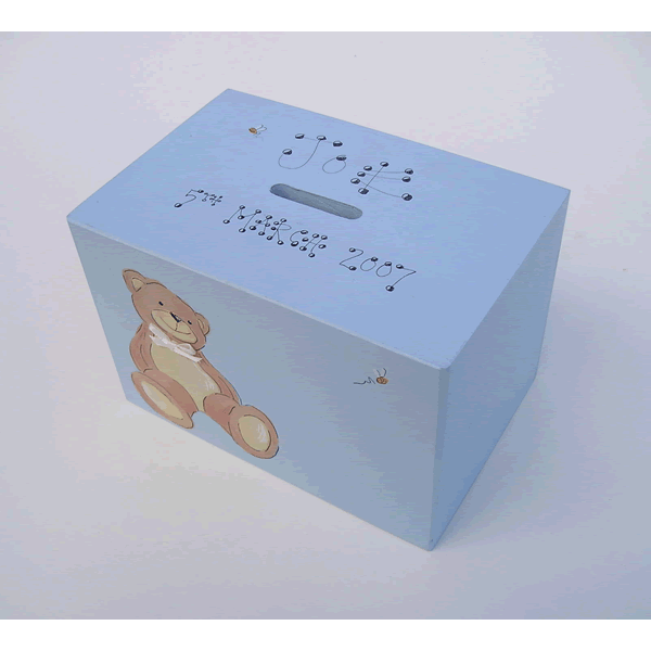 Baby Boy Money Box