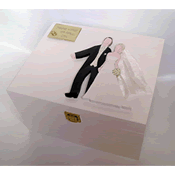 Large Bespoke Wedding Keepsake Box