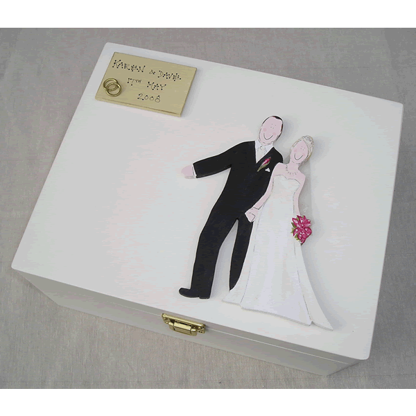 Bespoke Wedding Keepsake Box - Large