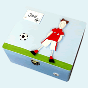 Football Keepsake Box Large