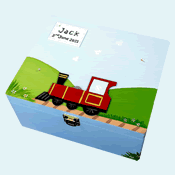 Train Keepsake Box Large