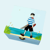 Pirate Keepsake Box Medium