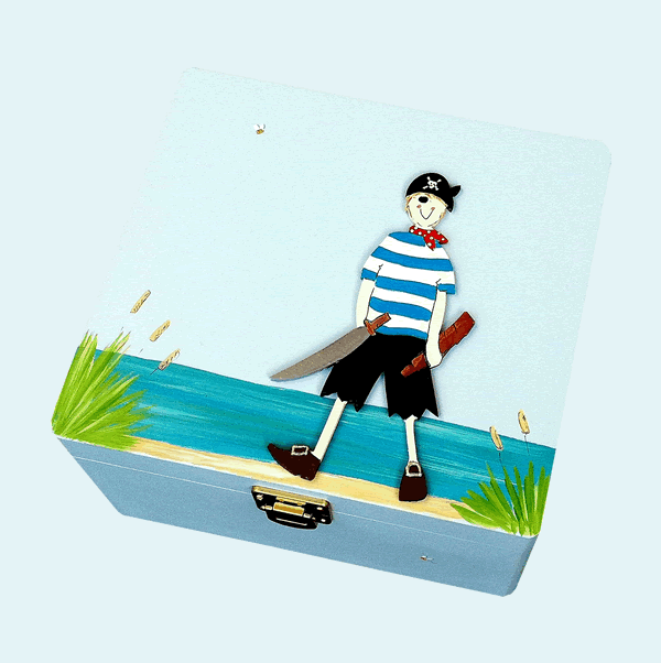 Pirate Keepsake Box Medium