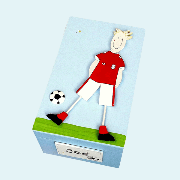 Football Keepsake Box Small