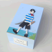 Pirate Keepsake Box Small