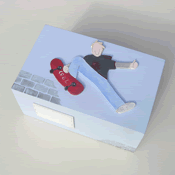 Skateboard Keepsake Box Small