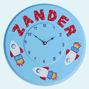 Rocket Clock