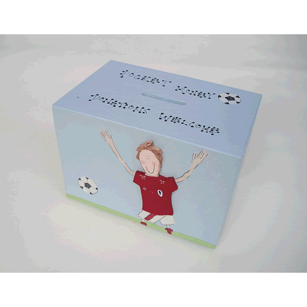 Footballer Money Box