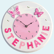 Butterfly Wall Clock