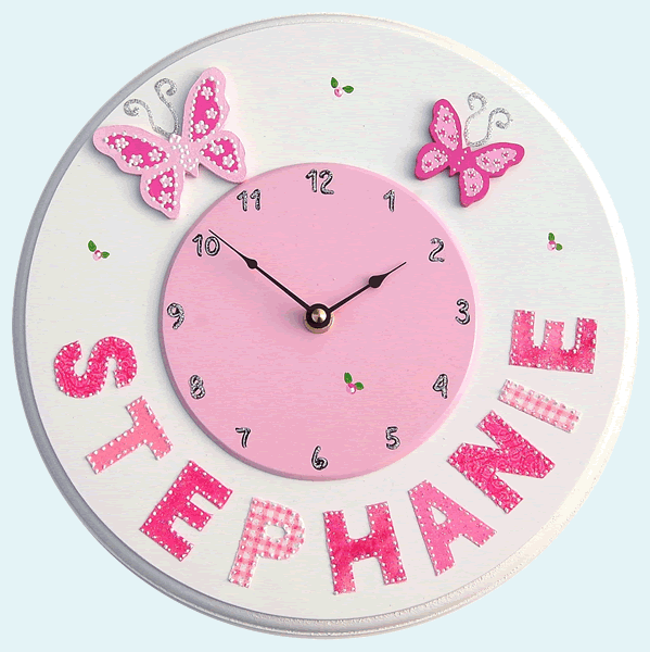 Butterfly Wall Clock