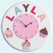Cupcake Wall Clock