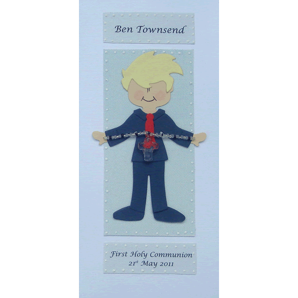 First Holy Communion </br>Card Boy