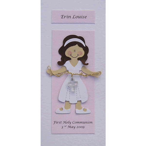 First Holy Communion </br>Card Girl