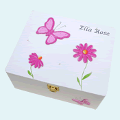 Butterfly Keepsake Box Large