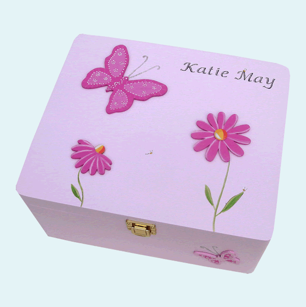 Butterfly Keepsake Box Large
