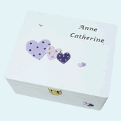 Heart Keepsake Box Large