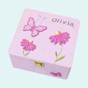 Butterfly Keepsake Box Medium