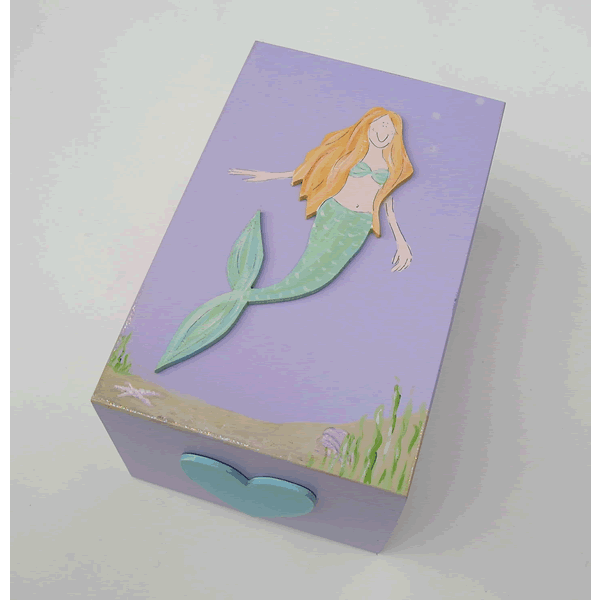 Mermaid Keepsake Box Small