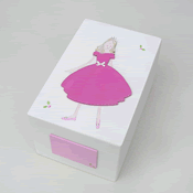 Princess Keepsake Box Cream Small