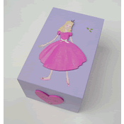Princess Keepsake Box Lilac Small