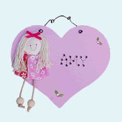 Room Sign Cerise