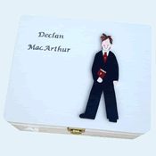 First Holy Communion Boy </br>Large Keepsake Box
