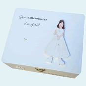 First Holy Communion Girl </br>Large Keepsake Box