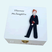 First Holy Communion Boy </br>Medium Keepsake Box