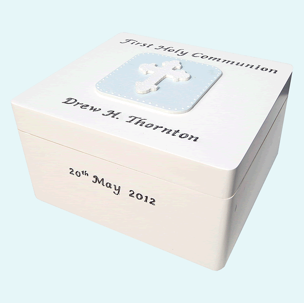 First Holy Communion Boy </br>Small Keepsake Box