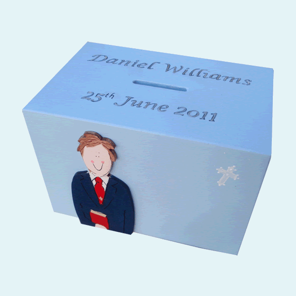 First Holy Communion </br>Money Box Boy