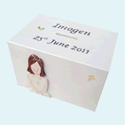 First Communion Money Box Girl