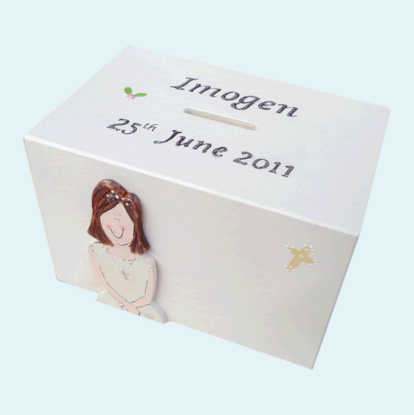 First Holy Communion </br>Money Box Girl
