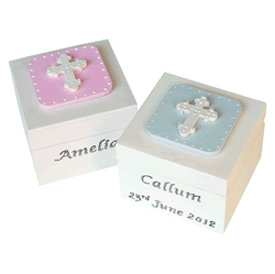 First Communion Rosary Box Boys