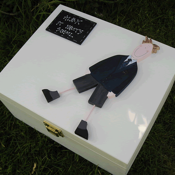School Keepsake Box Boy Large