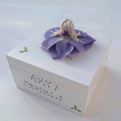 Trinket Box Lilac Large