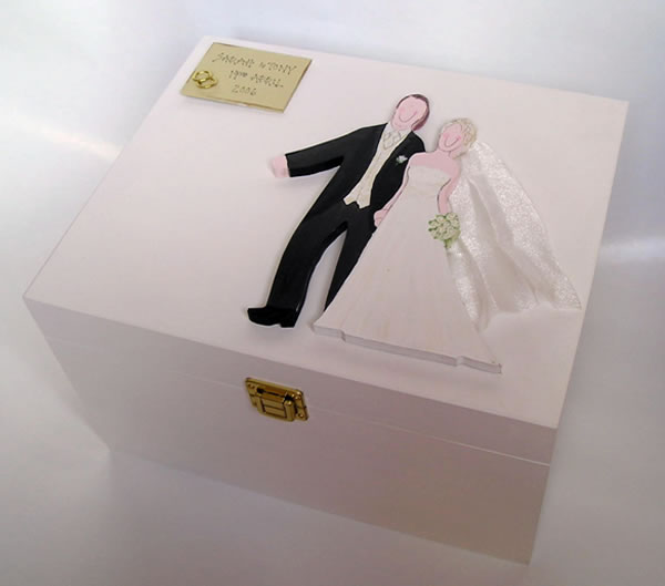 Extra Large Wedding Keepsake Box