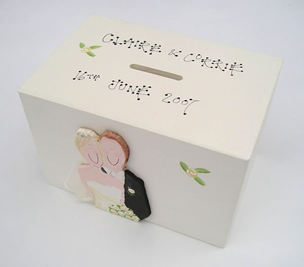 Wedding Couple Money Box - Large