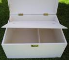 Hinged Keepsake Box with compartments