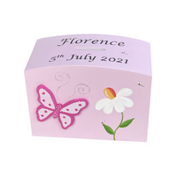 Butterfly & Daisies Money Box