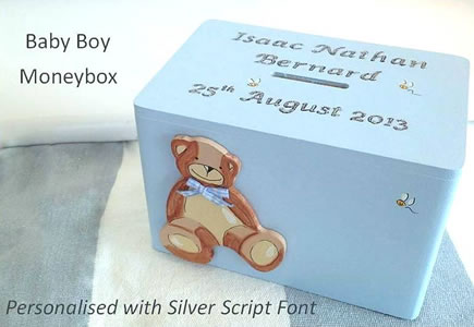 money box for baby boy