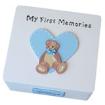 Small Baby Keepsake Memory Box Boy