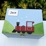 Train Keepsake Box