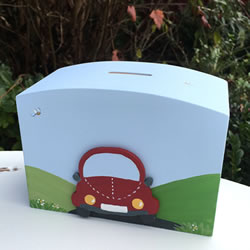 personalised boys money box