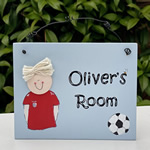 Football Room Sign