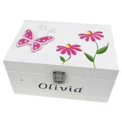 personalised jewellery box girl